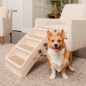 Scaletta pieghevole per animali domestici con 4 scalini in plastica Diva Modello
