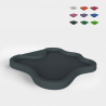 Piatto doccia da esterno giardino piscina moderno 103x107cm Arkema Design Lake D108 Stock