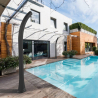 Doccia solare piscina giardino miscelatore lavapiedi serbatoio 23 litri Arkema Design Happy H120 