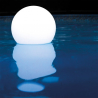 Lampada esterno luce solare LED a sfera ø 40cm giardino piscina SF400