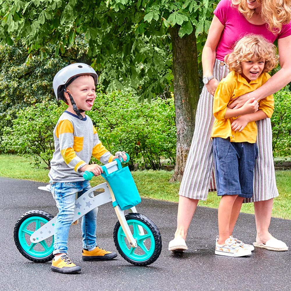 Bici senza Pedali per Bambini Balance Ride con Cestino