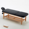 Lettino da massaggio in legno fisso professionale 225 cm Comfort