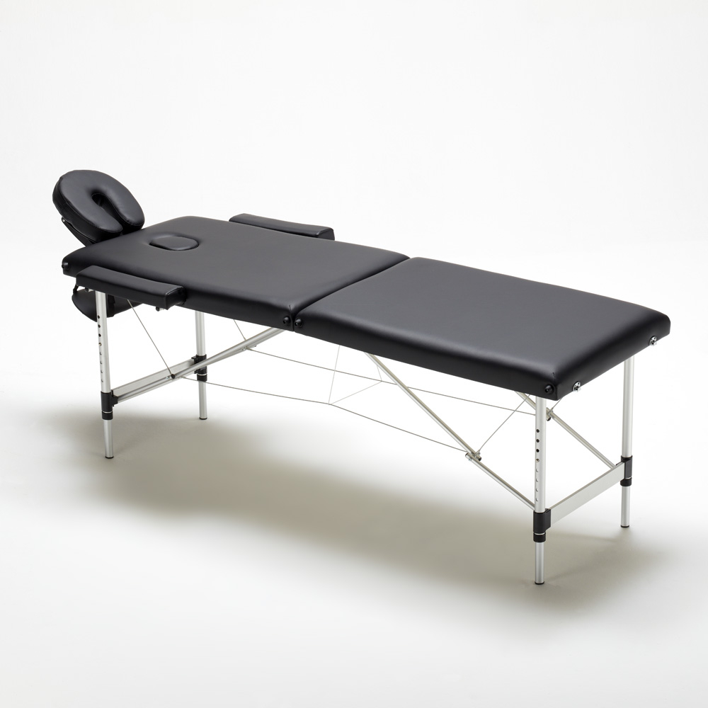 Aluminium Klappbar Massageliege Tragbar 2 Zonen 210 Cm Shiatsu Ebay