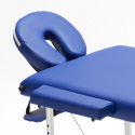 Lettino da Massaggio in Alluminio Pieghevole Portatile 2 Zone 210 cm Shiatsu Prezzo