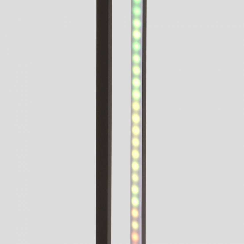 80cm lampada da terra moderna RGB LED colorato angolo telecomando