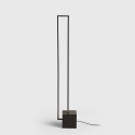Lampada da terra LED design rettangolare moderno minimal Sirio