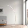 Lampada LED da terra piantana soggiorno design ad arco minimal moderno Rigel Modello