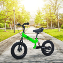Bicicletta bambini balance bike senza pedali freno ruote gonfiabili Doc Vendita