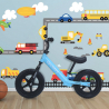 Bicicletta senza pedali per bambini balance bike gomme in EVA Grumpy Modello
