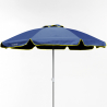 Ombrellone mare spiaggia 220 cm alluminio antivento protezione uv professionale Bagnino Fluo Prezzo