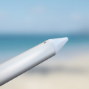 Ombrellone mare spiaggia 220 cm alluminio antivento protezione uv professionale Bagnino Fluo