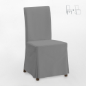 Sedia imbottita con fodera stile henriksdal in legno ristorante Comfort Luxury 