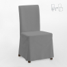 Sedia imbottita con fodera stile henriksdal in legno ristorante Comfort Luxury 
