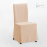 Sedia imbottita con fodera stile henriksdal in legno ristorante Comfort Luxury 