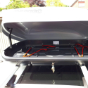 Box da tetto baule rigido universale per auto 450 litri Menabò Diamond Scelta