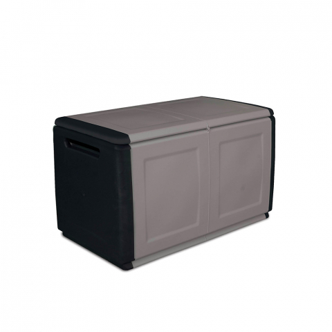 Baule multiuso cassapanca contenitore esterno casa giardino 230 Lt Boxy Promozione