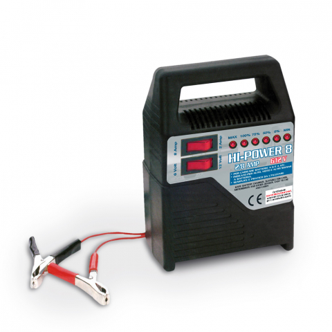 Caricabatterie portatile auto moto indicatore LED 6/12 V Hi-Power 8 Promozione