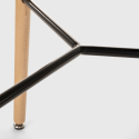 Tavolino alto per sgabelli design wooden scandinavo 60x60 rotondo in legno Shrub Catalogo