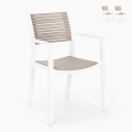 Sedia design in polipropilene per cucina bar ristorante esterno Orion