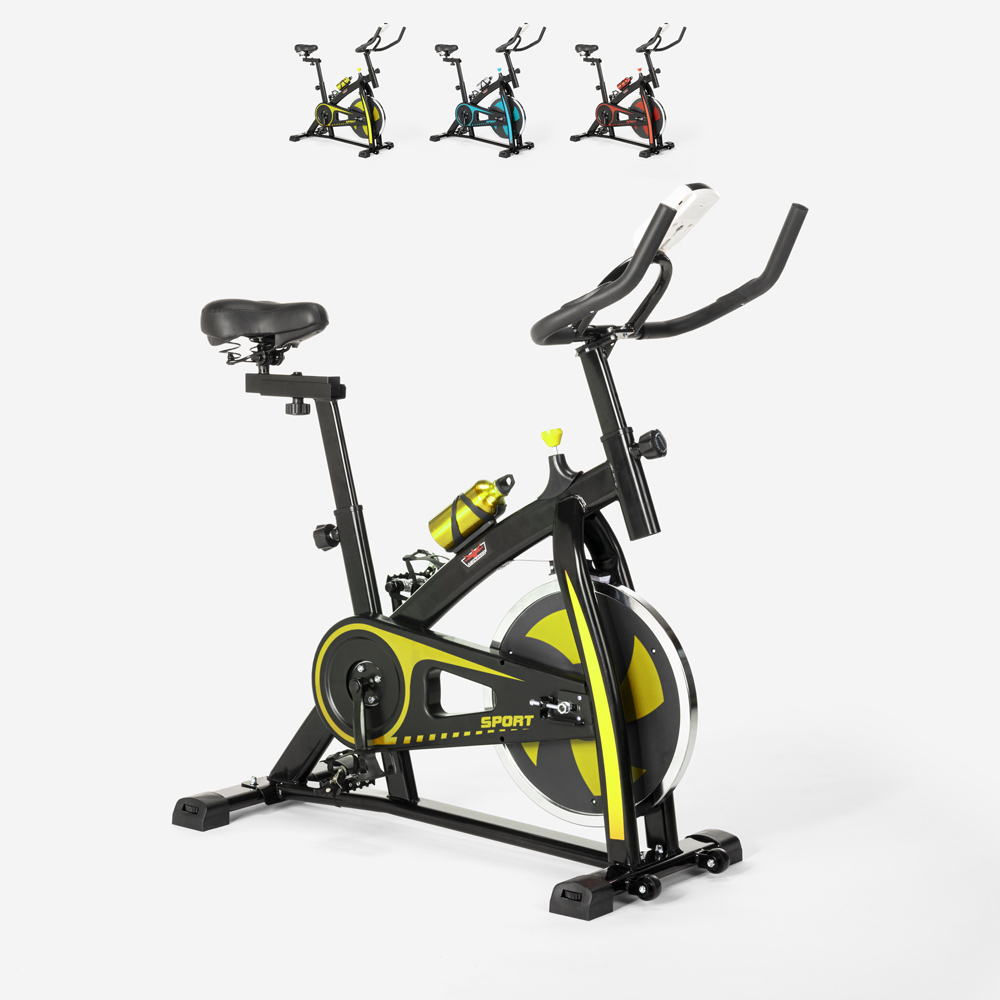 Fit Bike Bicicletta Indoor Professionale Volano 10kg Athletica