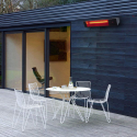 Stufetta a infrarossi riscaldatore da interno esterno design Karst