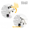 Poltrona relax sistema lift alzapersona poggiatesta regolabile 2 motori roller system Matilde