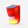 Luce LED lampeggiante sirena sensore antifurto energia solare Detector Vendita