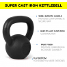 Kettlebell in ferro peso 6 kg sfera maniglia cross training fitness Kotaro Vendita