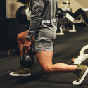 Kettlebell in ferro peso 16 kg sfera maniglia cross training fitness Kotaro Offerta