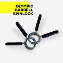Set bilanciere olimpico con dischi 120 kg ferma dischi Olympus Scelta