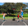 Canestro basket professionale portatile altezza regolabile 250 - 305 cm NY