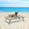 Brandina per cani lettino spiaggia mare in alluminio animali Doggy Saldi