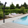 Doccia solare serbatoio 20 litri giardino piscina con miscelatore Angel Vendita