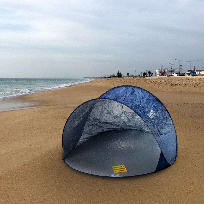  TendaFacile: tenda 2 Posti Da Spiaggia portatile ideale per mare e camping 
