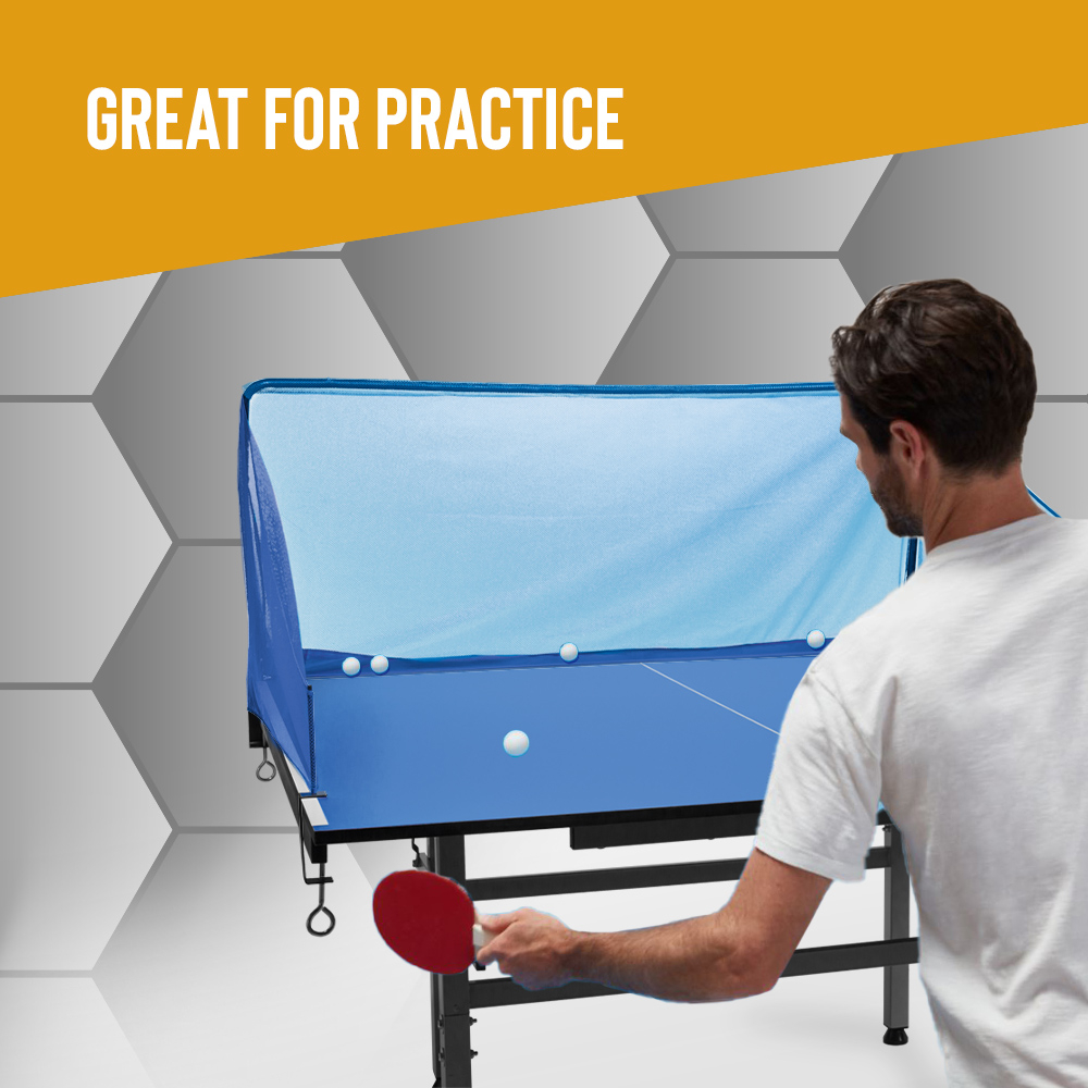 dimensioni: 22 x 23 cm rete per picking pong portatile per raccogliere e conservare palline Kisbeibi Palline da ping pong regolabili 
