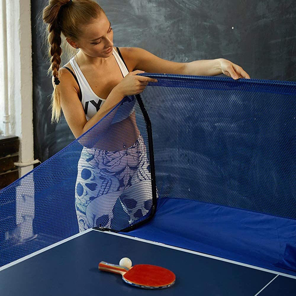 dimensioni: 22 x 23 cm rete per picking pong portatile per raccogliere e conservare palline Kisbeibi Palline da ping pong regolabili dimensioni: 22 x 23 cm rete per picking pong portatile per raccogliere e conservare palline Kisbeibi Palline da ping pong regolabili