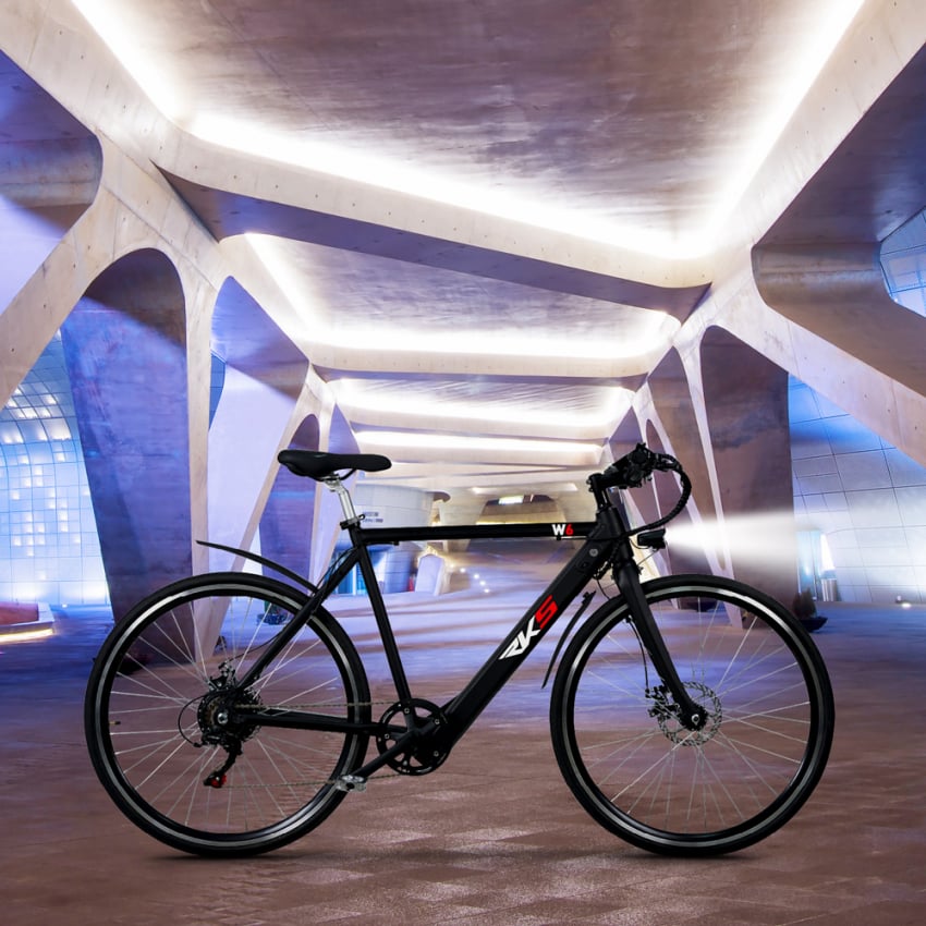 Bicicletta elettrica ebike city bike da uomo 250W Shimano W6