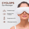 Massaggiatore per occhi multifunzione ricaricabile USB bluetooth Cyclops