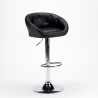 Sgabello in similpelle per bar e cucina chesterfield Tucson Design
