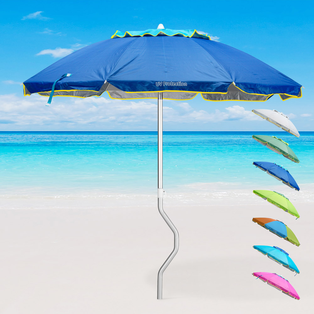 150 e160 cm Ombrellone mare spiaggia resistente al vento e anti raggi UV Diam