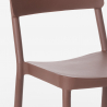 Sedia in polipropilene design moderno per cucina bar ristorante giardino Liner Caratteristiche