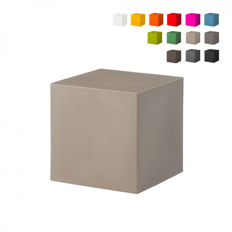 Tavolino Sedia Cubica Panchina Design Moderno Colorato Slide Cubo Pouf Promozione