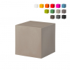 Tavolino Sedia Cubica Panchina Design Moderno Colorato Slide Cubo Pouf
