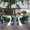 Tavolo da bar per sgabelli Design Moderno casa giardino Slide Jet 