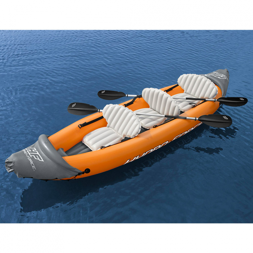 Kayak Canoa Gonfiabile Per 3 Persone Lite Rapid X3 Hydro-Force Bestway 65132