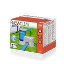 Pompa filtro trasparente a cartuccia per piscina fuori terra Bestway Flowclear 58675 Modello