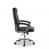 Poltrona sedia per ufficio imbottita ergonomica in similpelle Commodus Offerta