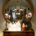Lampada da tavolo Natale Presepe Casette Design scandinavo Slide Kolme Offerta