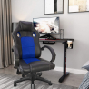 Sedia gaming ufficio sportiva ergonomica altezza regolabile similpelle Le Mans Sky Vendita