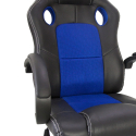 Sedia gaming ufficio sportiva ergonomica altezza regolabile similpelle Le Mans Sky Catalogo